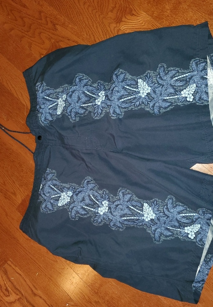 CARIBBEAN swimwear palm tree swim trunks